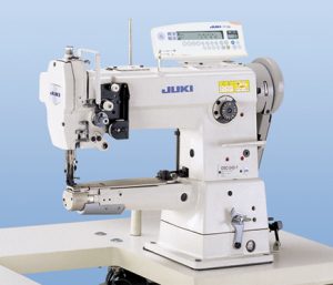 Juki DSC-245-7 , DSC-245   Machine triple entraînement à bras cylindrique , 1 aiguille , point noué, coupe fil auto.