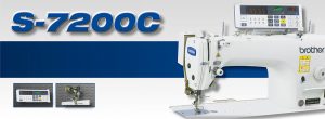 Brother S-7200C , Piqueuse une aiguille point droit avec coupe-fil