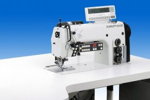 DÜRKOPP ADLER 275-742642-01 Machine une aiguille piqueuse avec différentiel alimentation en haut du pied, le contrôle plein et entraîné séparément coupe-bordures avec coupe fil auto.