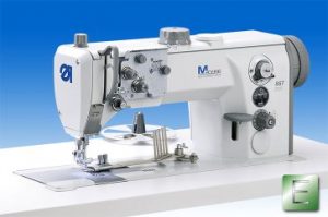 DÜRKOPP ADLER 867-392040 «LG» Piqueuse plate ,1 aiguille , point noué ,triple entraînement, La machine à plat M-TYPE pour les opérations de liaison – précis et avec une faible tension