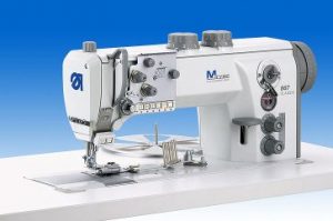 DÜRKOPP ADLER 867-392342 « LG »  Piqueuse plate ,1 aiguille , point noué ,triple entraînement, La machine à plat M-TYPE pour les opérations de liaison – précis et avec une faible tension
