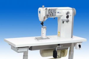 DÜRKOPP ADLER  888-160020 Machine pilier , point noué 1  aiguilles triple entraînement par double alimentation de roue , par aiguille et pied presseur à roulette commandé