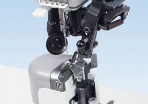 DÜRKOPP ADLER  888-356122- M Machine pilier à colonne gauche, une aiguille, point noué, avec recoupeur et arrêt de couture manuel, avec entraînement par roue et par aiguille et avec roulette motorisée ,coupe fil automatique,Direct drive.