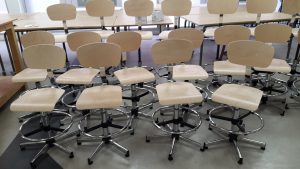 Siège d’atelier bois « Gamme confort » modèle « H »